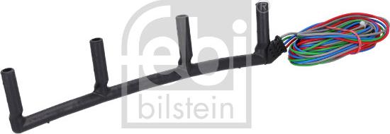 FEBI Bilstein 186558 - WIĄZKA PRZEWODÓW ŚWIECY ŻAROWEJ VW GOLF 1.9TDI 05- KPL-4 ŚWIECE