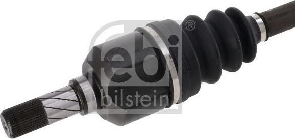FEBI Bilstein 186007 - Półoś napędowa