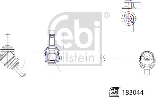 FEBI Bilstein 183044 — Drążek / wspornik, stabilizator