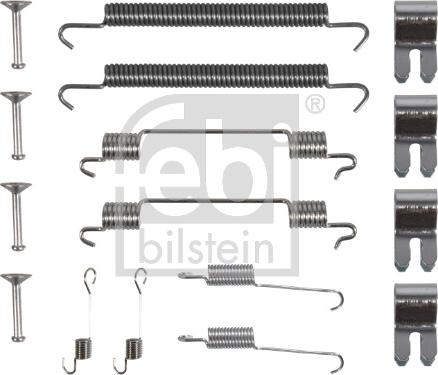 FEBI Bilstein 182213 — Zestaw dodatków, szczęki hamulcowe
