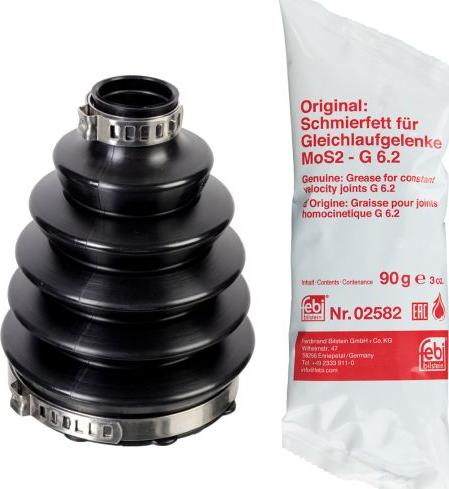 FEBI Bilstein 176124 - OSŁONA PRZEGUBU ALFA ZEW. GIULIA-STELVIO 113X23.6X75.9