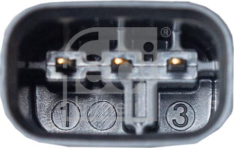 FEBI Bilstein 170372 - CZUJNIK CIŚN. SPALIN FORD FOCUS 2.0TDCI 10-