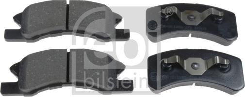 FEBI Bilstein 170246 — Zestaw klocków hamulcowych, hamulce tarczowe