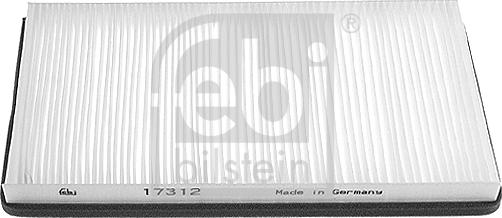 FEBI Bilstein 17312 — Filtr kabinowy