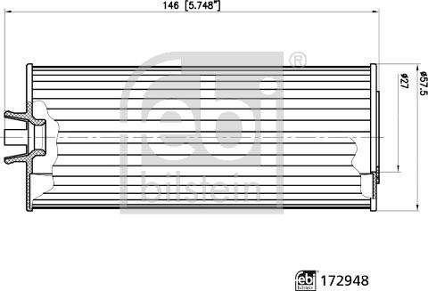 FEBI Bilstein 172948 — Filtr oleju