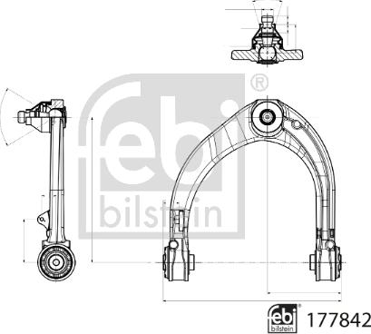 FEBI Bilstein 177842 - WAHACZ LAND ROVER P. RANGE ROVER 4X4 2.0-5.0 12- LE