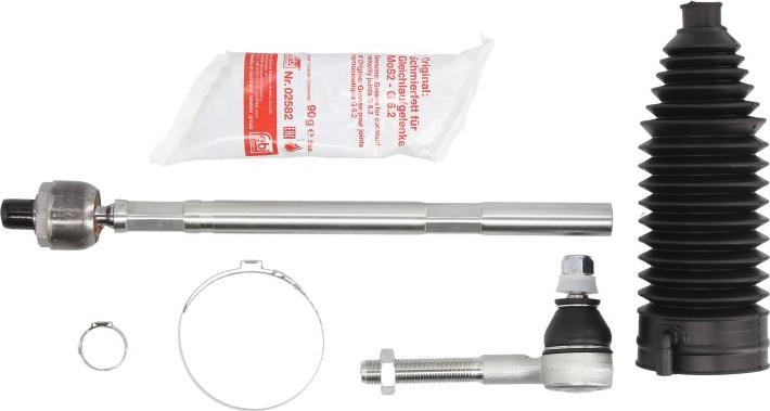 FEBI Bilstein 38998 - DRĄŻEK KIER. PEUGEOT 206 98- PR Z KOŃCÓWKĄ OSŁONĄ I OPASKAMI
