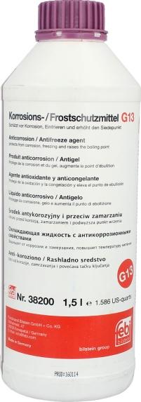 FEBI Bilstein 38200 — Płyny do chłodnic