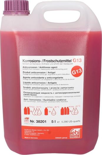 FEBI Bilstein 38201 — Płyny do chłodnic