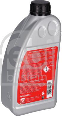 FEBI Bilstein 29934 - OLEJ ATF 1L - HONDA. TOYOTA - PRZEKŁADNIOWY CZERWONY FEBI