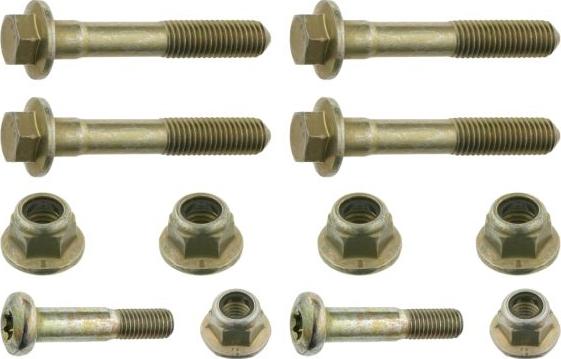 FEBI Bilstein 24393 - ZESTAW ŚRUB WAHACZA FORD P. FIESTA-KA KPL