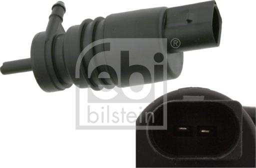 FEBI Bilstein 26257 - Pompa spryskiwacza, spryskiwacz szyby czołowej