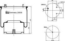 FEBI Bilstein 20836 — Mieszek, klimatyzacja