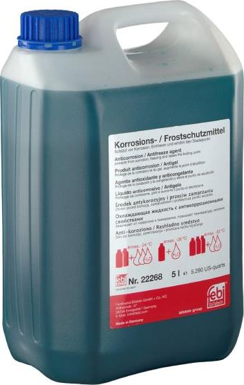 FEBI Bilstein 22268 — Płyny do chłodnic