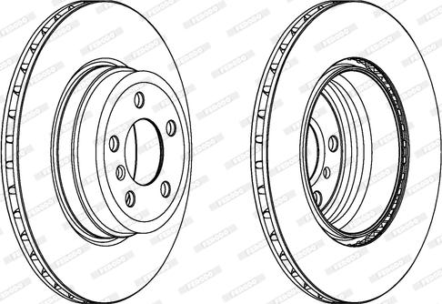 Meyle 315 523 0025/PD - TARCZA HAM. BMW T. X5-X6 07-
