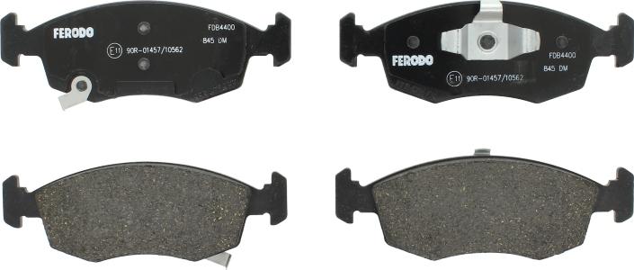 Ferodo FDB4400 — Zestaw klocków hamulcowych, hamulce tarczowe