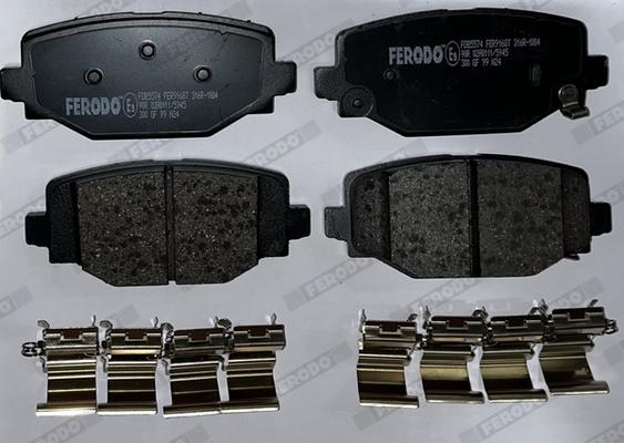 Ferodo FDB5574 - Klocek hamulcowy kpl.