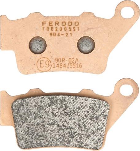 Ferodo FDB2005ST — Zestaw klocków hamulcowych, hamulce tarczowe