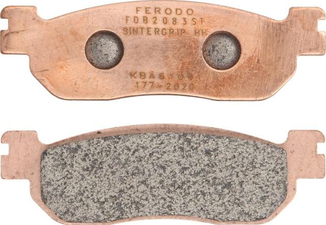 Ferodo FDB2083ST — Zestaw klocków hamulcowych, hamulce tarczowe