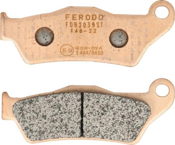 Ferodo FDB2039ST — Zestaw klocków hamulcowych, hamulce tarczowe