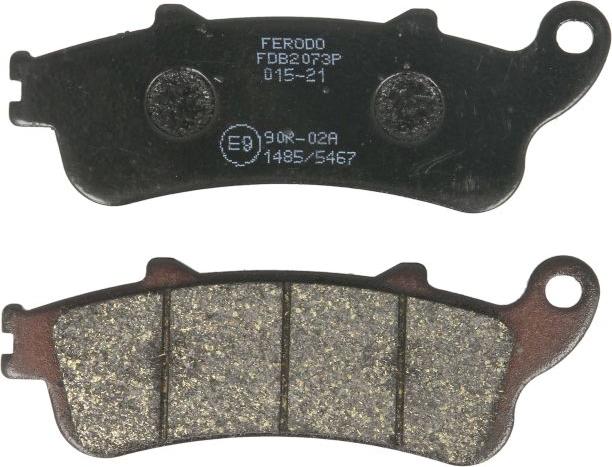 Ferodo FDB2073P — Zestaw klocków hamulcowych, hamulce tarczowe