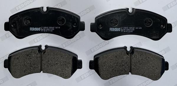 Ferodo FVR5187 - Klocek hamulcowy kpl.