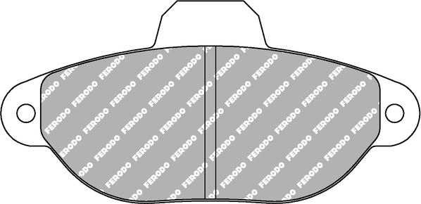 Ferodo Racing FCP925R — Zestaw klocków hamulcowych, hamulce tarczowe