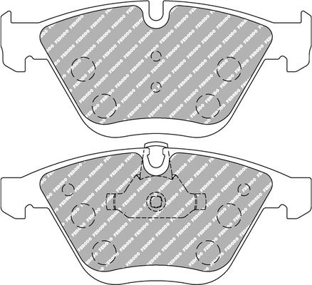 Ferodo Racing FCP4191H — Zestaw klocków hamulcowych, hamulce tarczowe