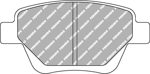 Ferodo Racing FCP4316H — Zestaw klocków hamulcowych, hamulce tarczowe