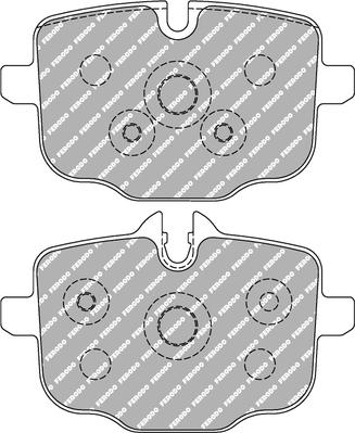 Ferodo Racing FCP4381H — Zestaw klocków hamulcowych, hamulce tarczowe