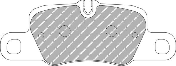 Ferodo Racing FCP4713W — Zestaw klocków hamulcowych, hamulce tarczowe