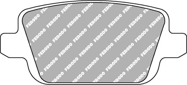 Ferodo Racing FCP1917H — Zestaw klocków hamulcowych, hamulce tarczowe