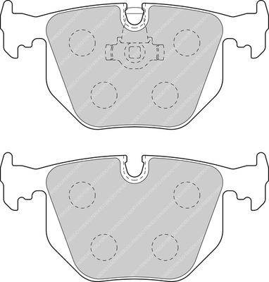 Ferodo Racing FCP1483H — Zestaw klocków hamulcowych, hamulce tarczowe