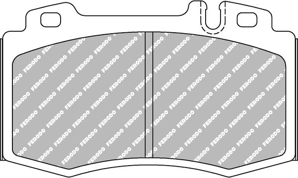 Ferodo Racing FCP1661H — Zestaw klocków hamulcowych, hamulce tarczowe
