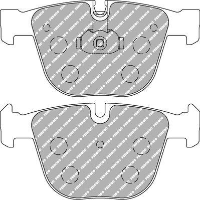 Ferodo Racing FCP1672H — Zestaw klocków hamulcowych, hamulce tarczowe