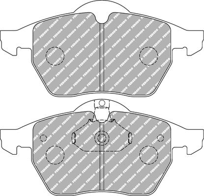Ferodo Racing FCP1068H — Zestaw klocków hamulcowych, hamulce tarczowe