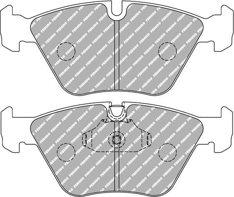 Ferodo Racing FCP1073H — Zestaw klocków hamulcowych, hamulce tarczowe