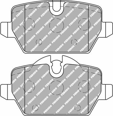 Ferodo Racing FCP1806H — Zestaw klocków hamulcowych, hamulce tarczowe