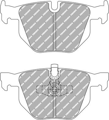 Ferodo Racing FCP1808H — Zestaw klocków hamulcowych, hamulce tarczowe