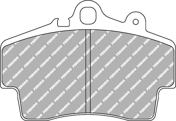 Ferodo Racing FCP1307H — Zestaw klocków hamulcowych, hamulce tarczowe