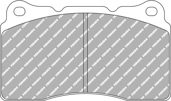Ferodo Racing FCP1334G — Zestaw klocków hamulcowych, hamulce tarczowe