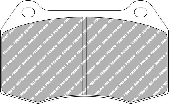 Ferodo Racing FCP1298R — Zestaw klocków hamulcowych, hamulce tarczowe