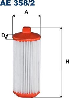 BOSCH F 026 400 578 - FILTR POWIETRZA HYUNDAI I10 II 08.13->