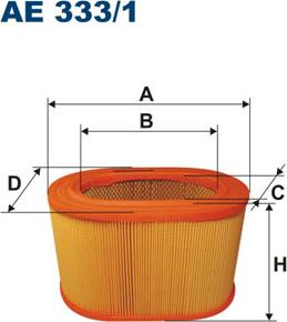 Filtron AE333/1 — Filtr powietrza