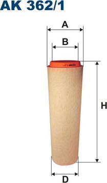 Filtron AK362/1 — Filtr powietrza