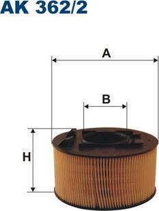 Filtron AK362/2 — Filtr powietrza