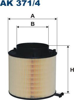 Filtron AK371/4 — Filtr powietrza