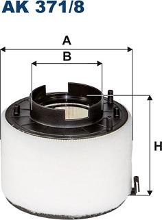 Filtron AK371/8 — Filtr powietrza