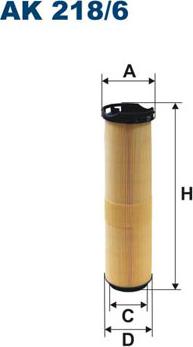 Filtron AK218/6 — Filtr powietrza