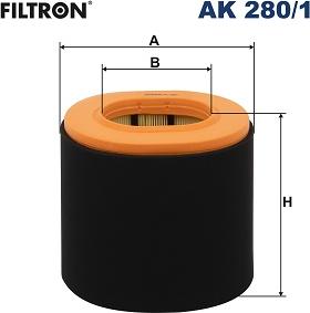 Filtron AK 280/1 - FILTR POWIETRZA FIAT DUCATO 2.2 D 21-